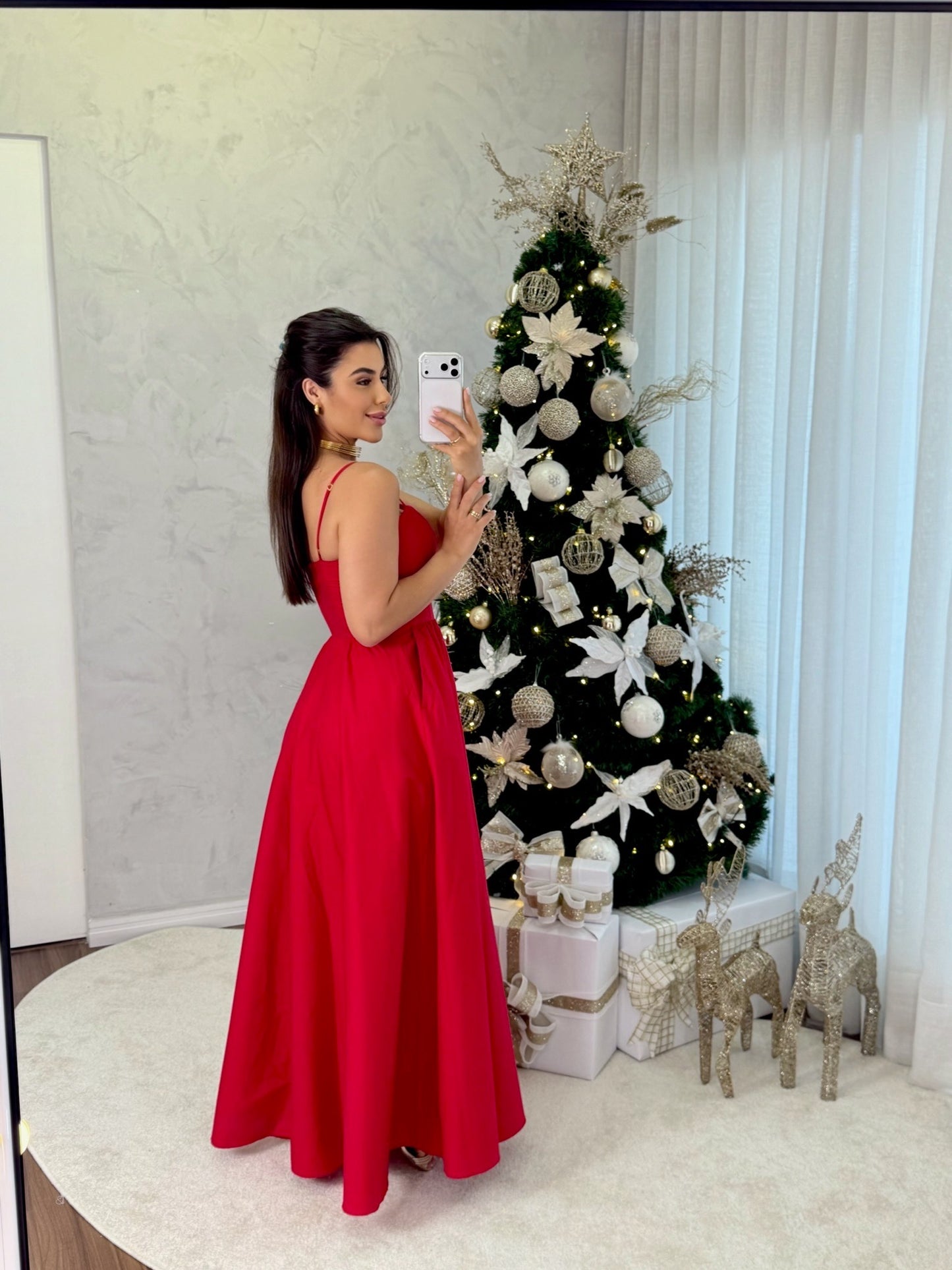 VESTIDO ALG DAY VERMELHO